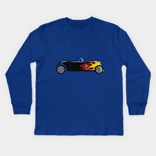 Hot rod Classic Car Kids Long Sleeve T-Shirt